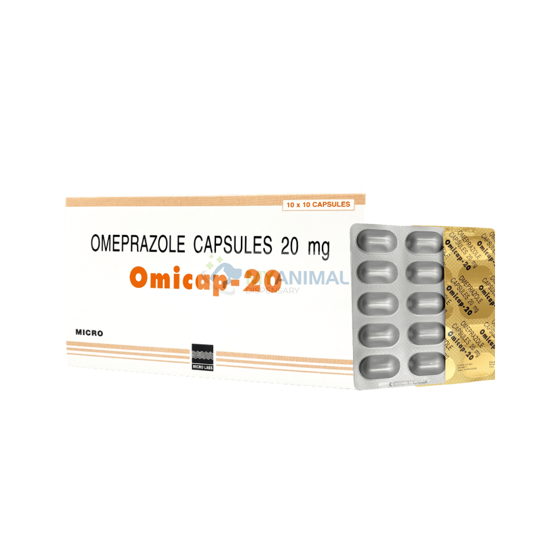 Omicap Omeprazole 20mg Capsules