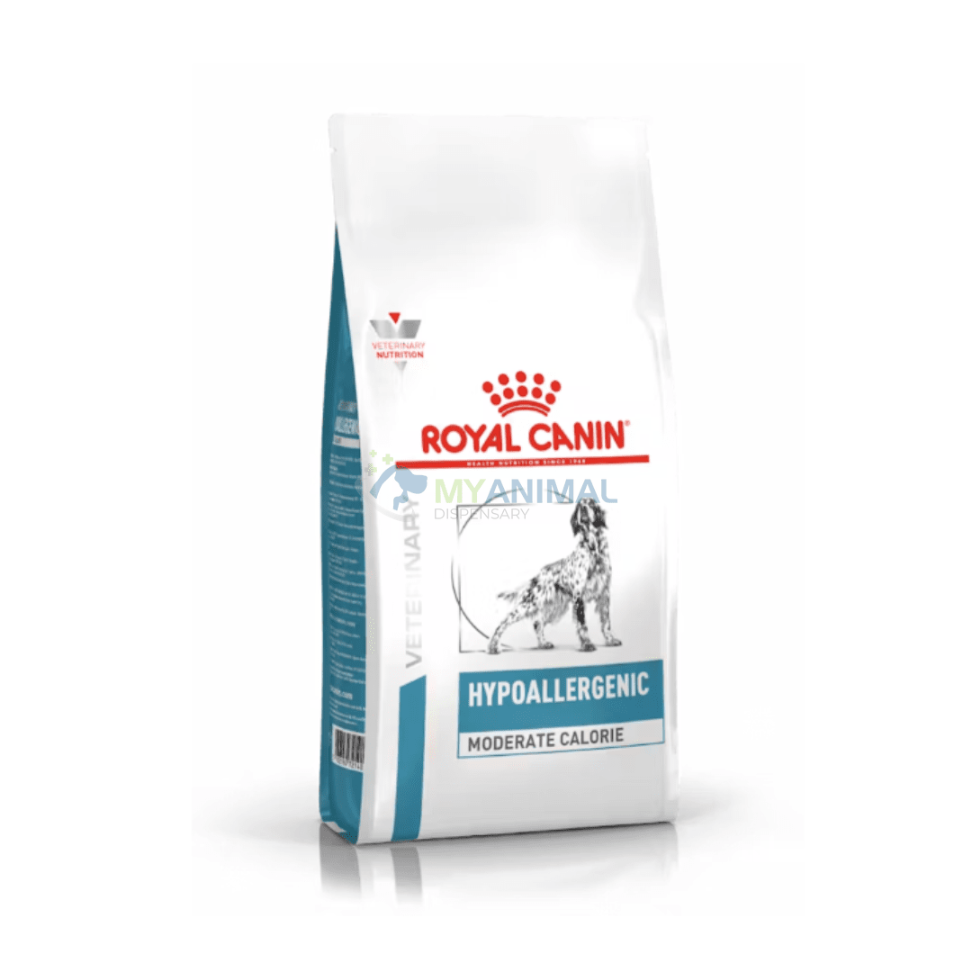 Royal Canin® Veterinary Diet Hypoallergenic Moderate Calorie Dry Canine Food