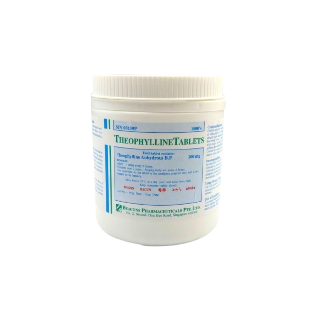 Theophylline 100mg Oral Tablet