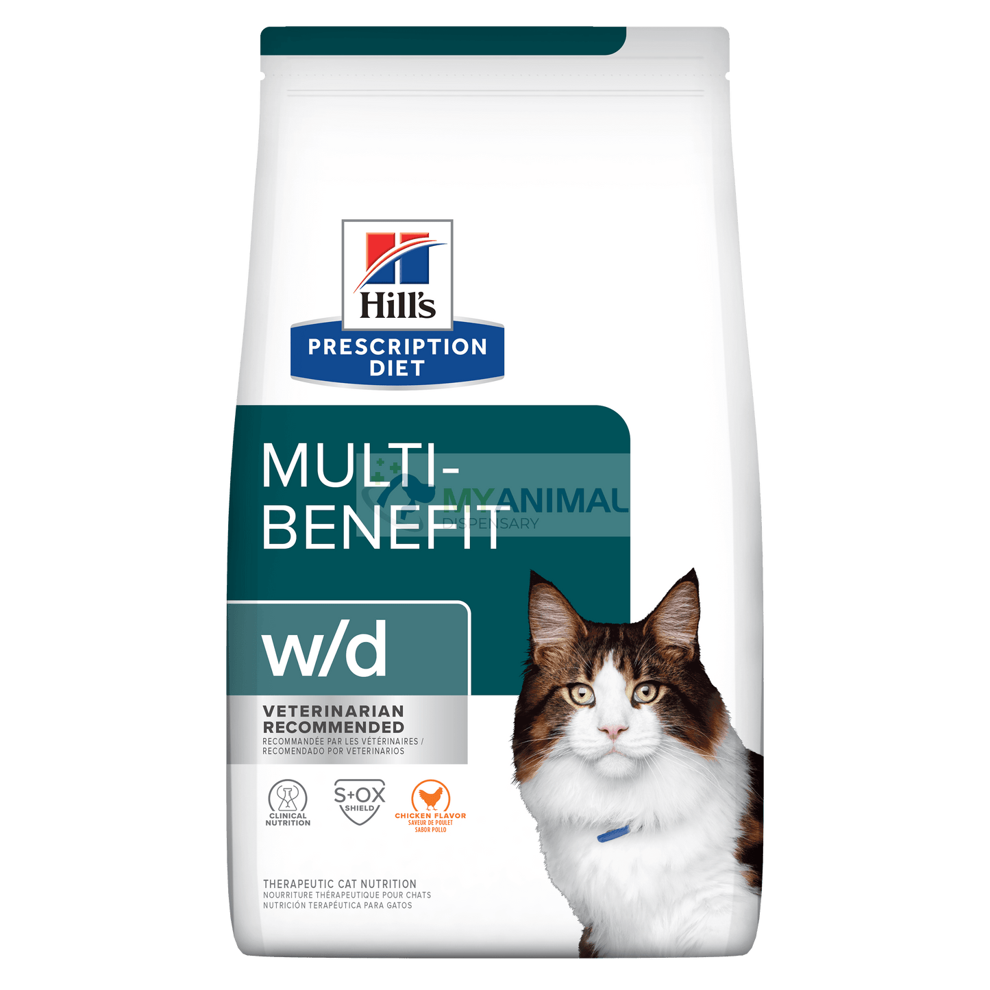 Hill's® Prescription Diet® w/d® Multi Benefit Weight GI & Glucose Management Feline Dry Cat Food