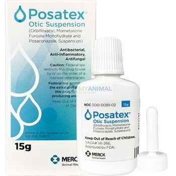 MSD Posatex® Otic Ear Antibiotics for Dogs