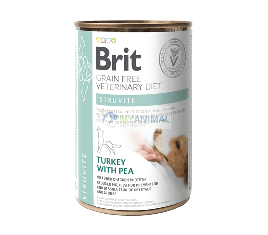 Brit Veterinary Diet Struvite Grain-Free Turkey & Pea Canine Stew