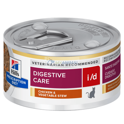 Hill's® Prescription Diet® i/d® Digestive Care Feline Chicken & Vegetable Stew Canned