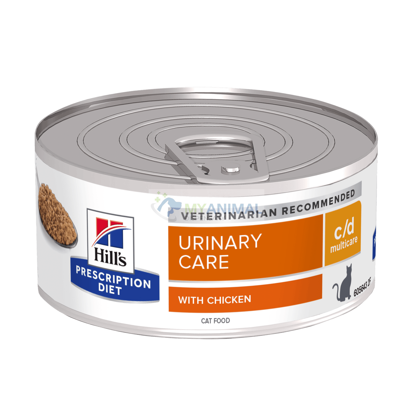 Hill's® Prescription Diet® c/d® Urinary Care Multicare Feline with Chicken Canned