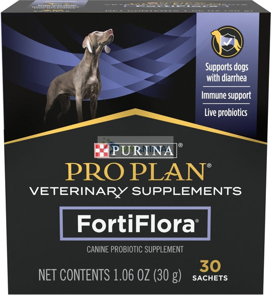 PURINA® PRO PLAN VETERINARY SUPPLEMENTS® FortiFlora™ Canine Probiotic Supplement 30g