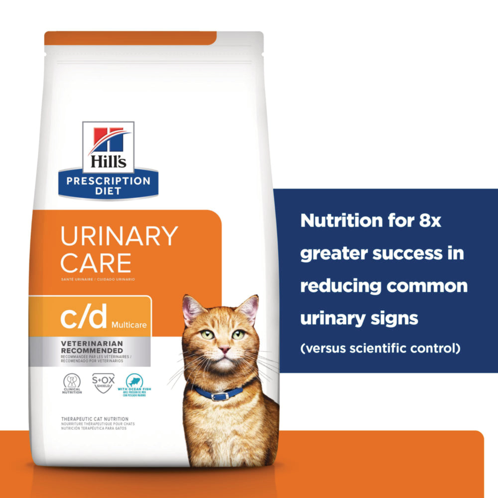 Hill's® Prescription Diet® c/d® Urinary Care Multicare Feline with Ocean Fish
