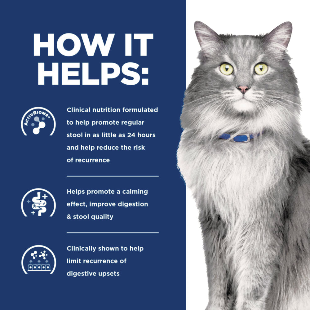 Hill's® Prescription Diet® Digestive Fiber Care Stress Gastrointestinal Biome Feline