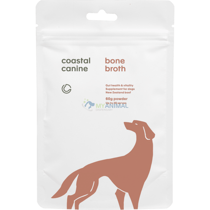 CLEARANCE: Coastal Canine Beef Bone Broth Powder Supplement for Dogs and Cats