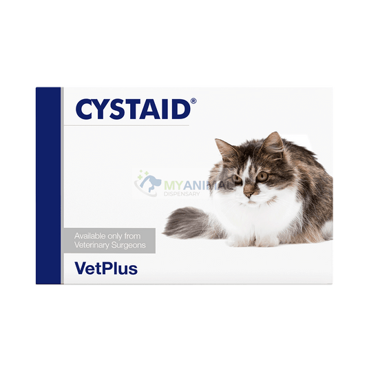 VetPlus CYSTAID ® Urinary Health Supplement 30 Capsules for Cats - New Improved Formula