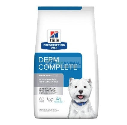 Hill's® Prescription Diet® Derm Complete (Small Bites) Environmental Skin & Food Sensitivities Dry Dog Food