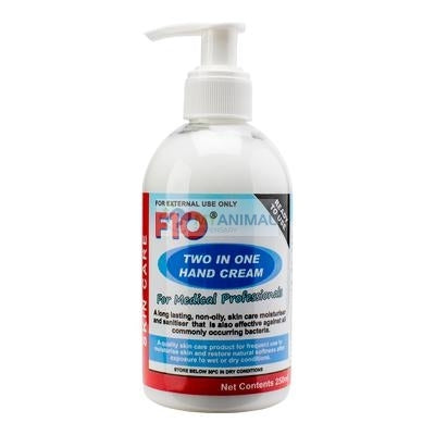 F10 2-in-1 Hand Cream 250mL for Pet Owners