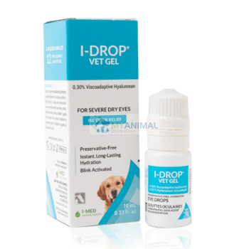 IMed I-Drop Vet Gel Lubricating Eye Gel 10mL