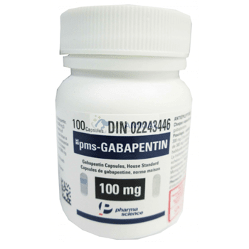 Pharmascience Gabapentin Anticonvulsant Pain Relief Treatment (100mg)