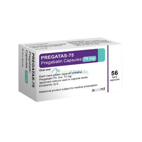 Pregabalin Sandoz® 75mg Capsules