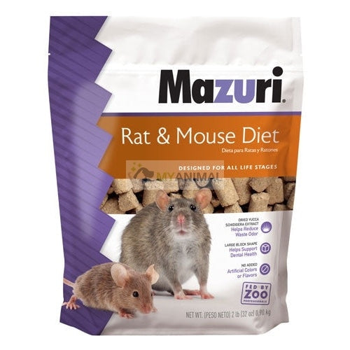 Mazuri® Rat & Mouse Complete Diet 2lb