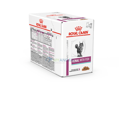Royal Canin® Veterinary Diet Renal Fish Pouches Feline Wet Food