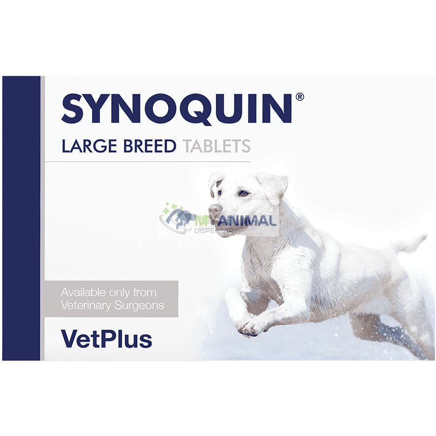 PROMO: VetPlus SYNOQUIN ® Joint Supplement 30 Tablets for Dogs >25kg