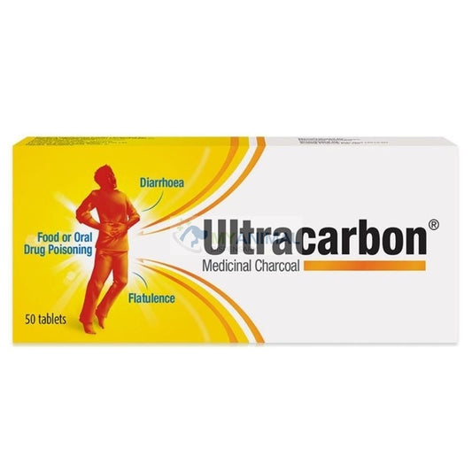 Ultracarbon (Activated Charcoal) 250mg (per tablet)