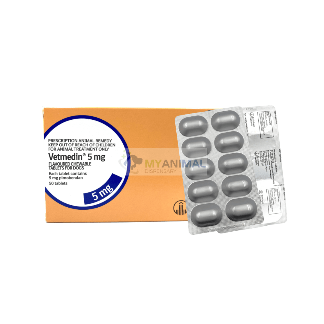 Vetmedin Pimobendan Chewable Flavored Tablet (5mg)