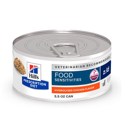 Hill's® Prescription Diet® z/d® Food Skin Sensitivities Feline Canned