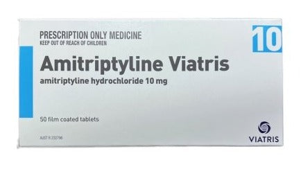 Amitriptylline Viatris 10mg tablets