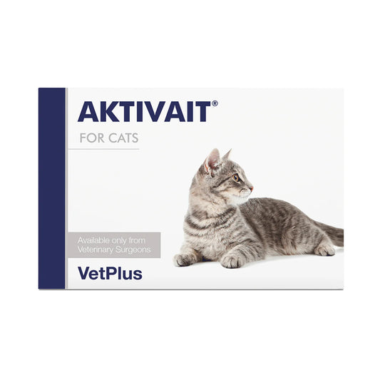 VetPlus AKTIVAIT ® Cognitive Health Supplement 60 Capsules for Cats