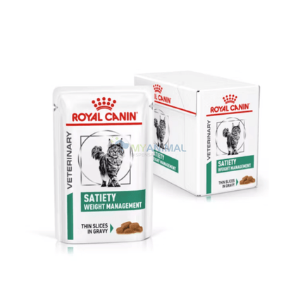 Royal Canin® Veterinary Diet Satiety Weight Management Thin Slices in Gravy Feline Wet Food