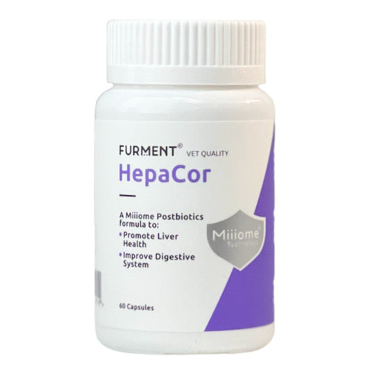 Furment® HepaCor Postbiotics Healthy Liver + Digestive Supplement for Dogs Cats
