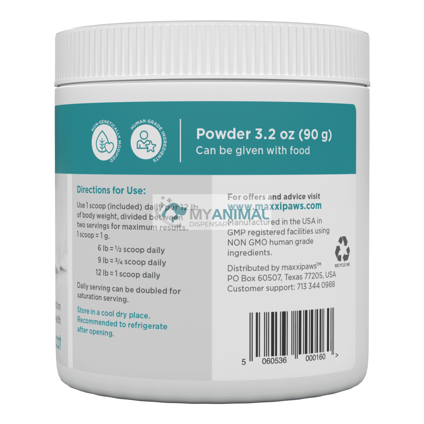 PROMOTION: MaxxiPaws MaxxiSAMe Liver Supplement for Cats (90g)