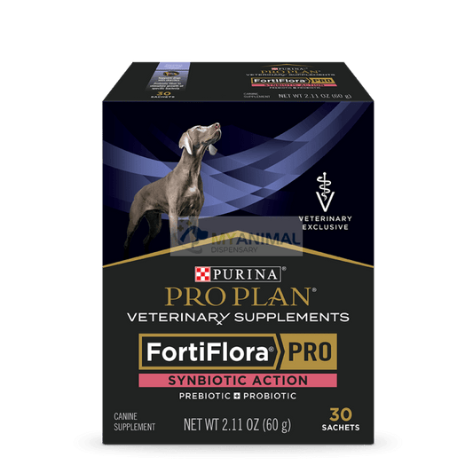 PURINA® PRO PLAN VETERINARY SUPPLEMENTS® FortiFlora™ Pro Synbiotic Action Canine Prebiotic Probiotic Supplement 60g