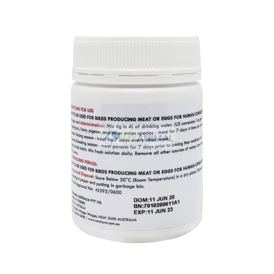 Vetafarm Avian Ronivet S Anti-Protozoal Antibiotic for Birds