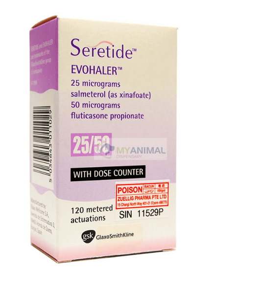 Seretide Salmeterol 25mcg / Fluticasone 50mcg Evohaler