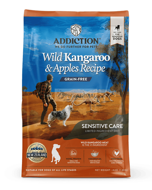 Addiction Wild Kangaroo & Apples Grain-Free Dog Dry Food